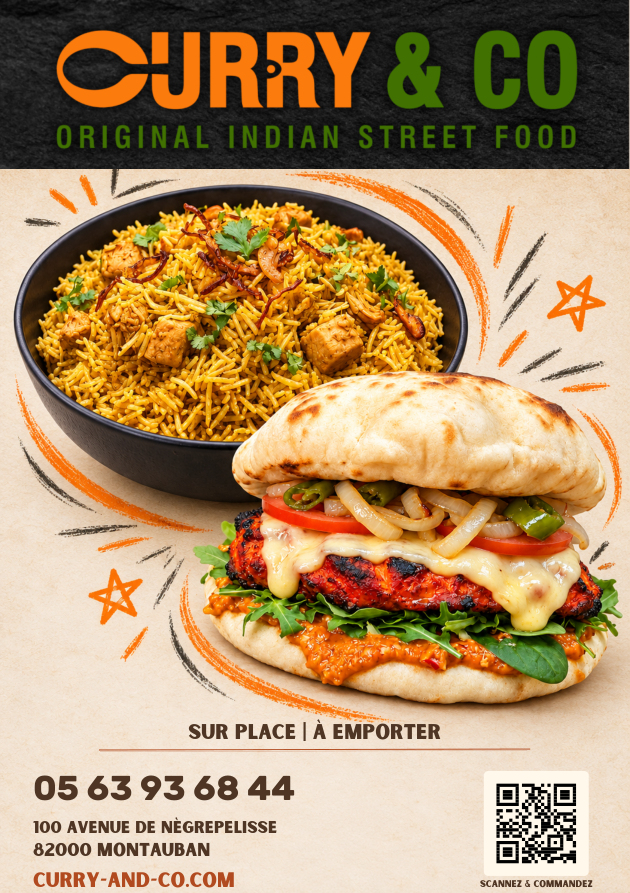 Couverture du menu Curry & Co