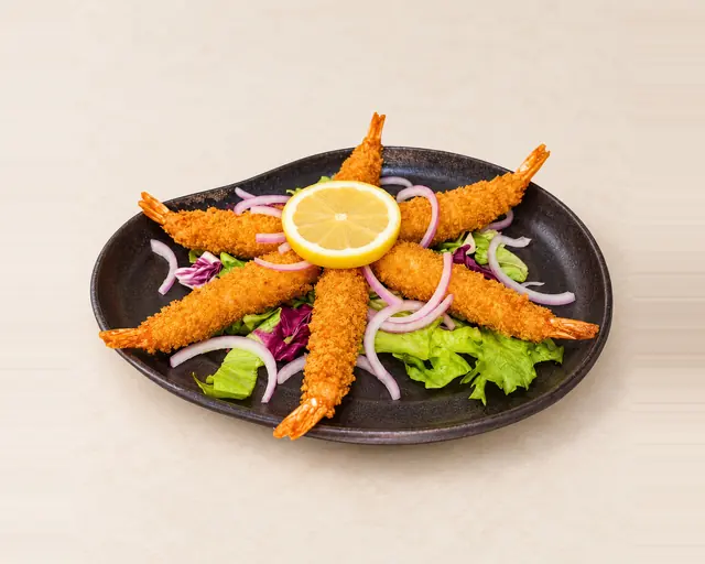 Crevettes pakora ×6